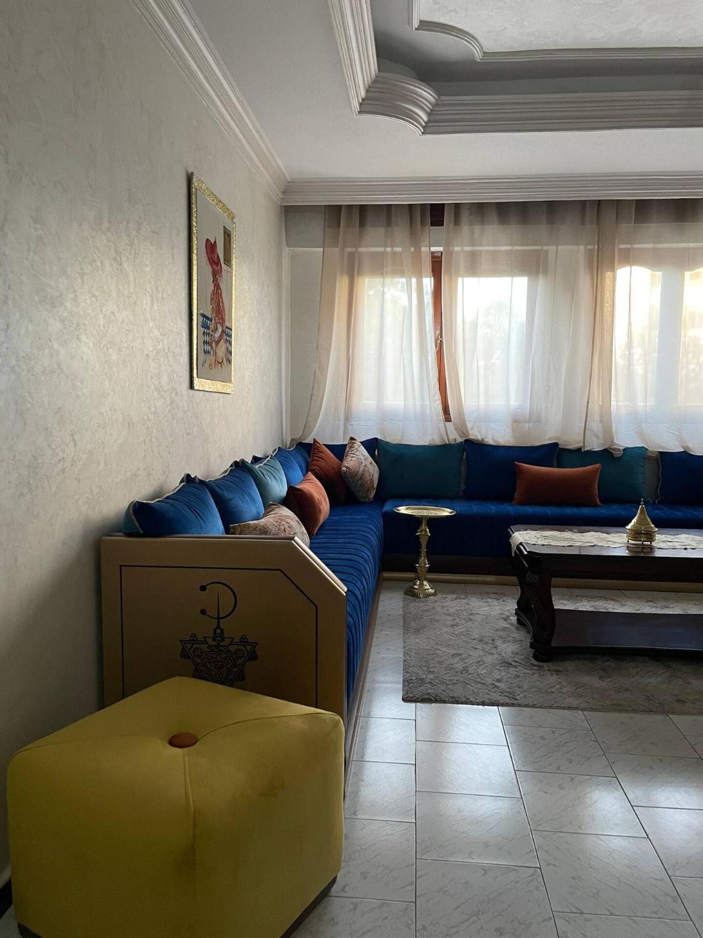 Beautiful 3-Bedroom Apt In The Heart Of Tangeri Esterno foto