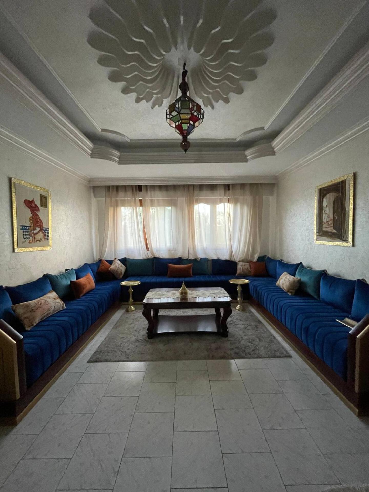 Beautiful 3-Bedroom Apt In The Heart Of Tangeri Esterno foto
