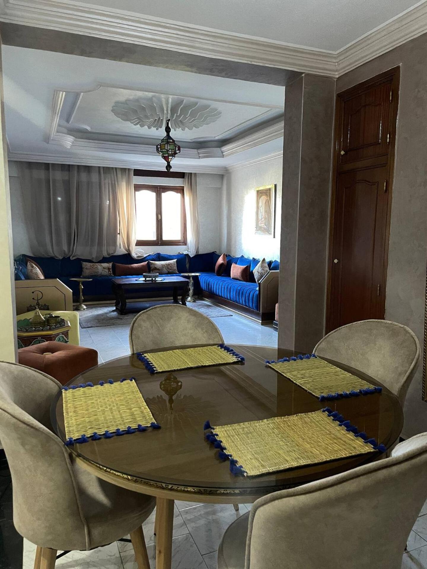 Beautiful 3-Bedroom Apt In The Heart Of Tangeri Esterno foto
